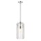 Z-Lite Alverton 1 Light Pendant, Polished Nickel & Clear 3036P8-PN - alternate 1